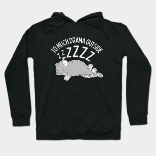 Lazy Sleeping Cat Hoodie